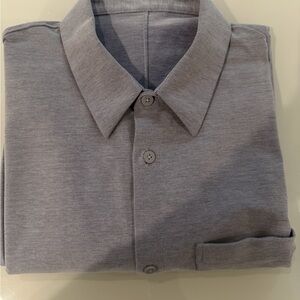 Lululemon Shirt Button up. Size XL. Color Light Blue